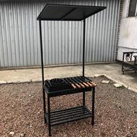 Мангал з односкатним дахом (№91)