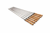 шампура з ручкою дерево