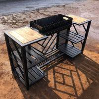 Мангал Лофт (код №109) — стаціонарний стиль та надійність для вашої зони барбекю